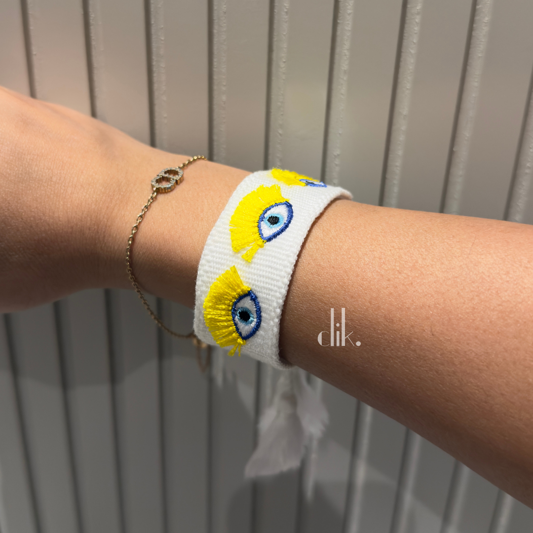 Golden Gaze bracelet by Clik