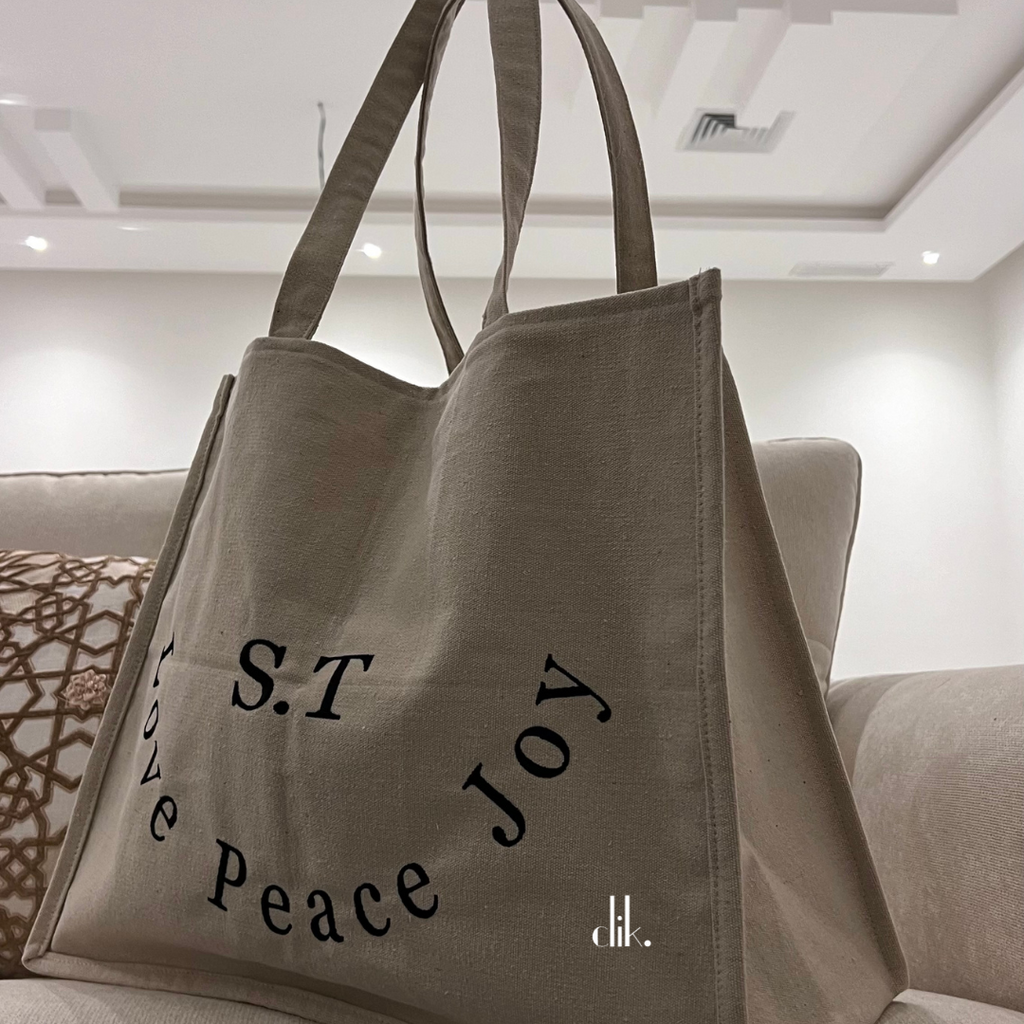 Oversize Tote Bag Kuwait | Custom Canvas Tote – clik