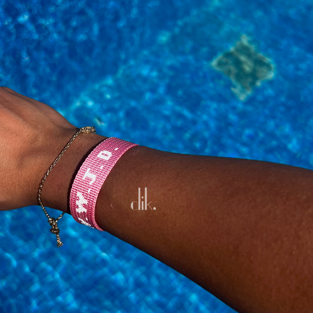 Blush Bond bracelet by Clik