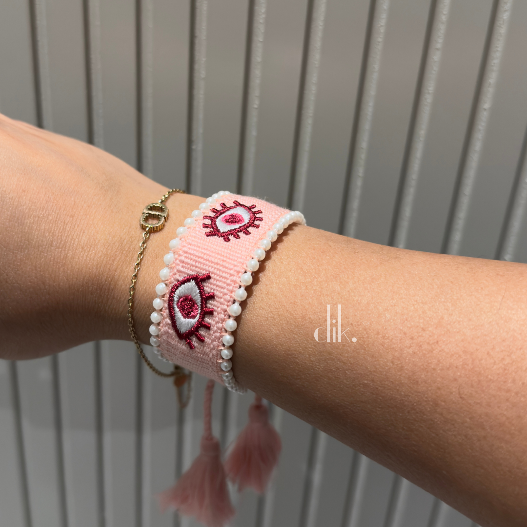 Blush Charm bracelet by Clik