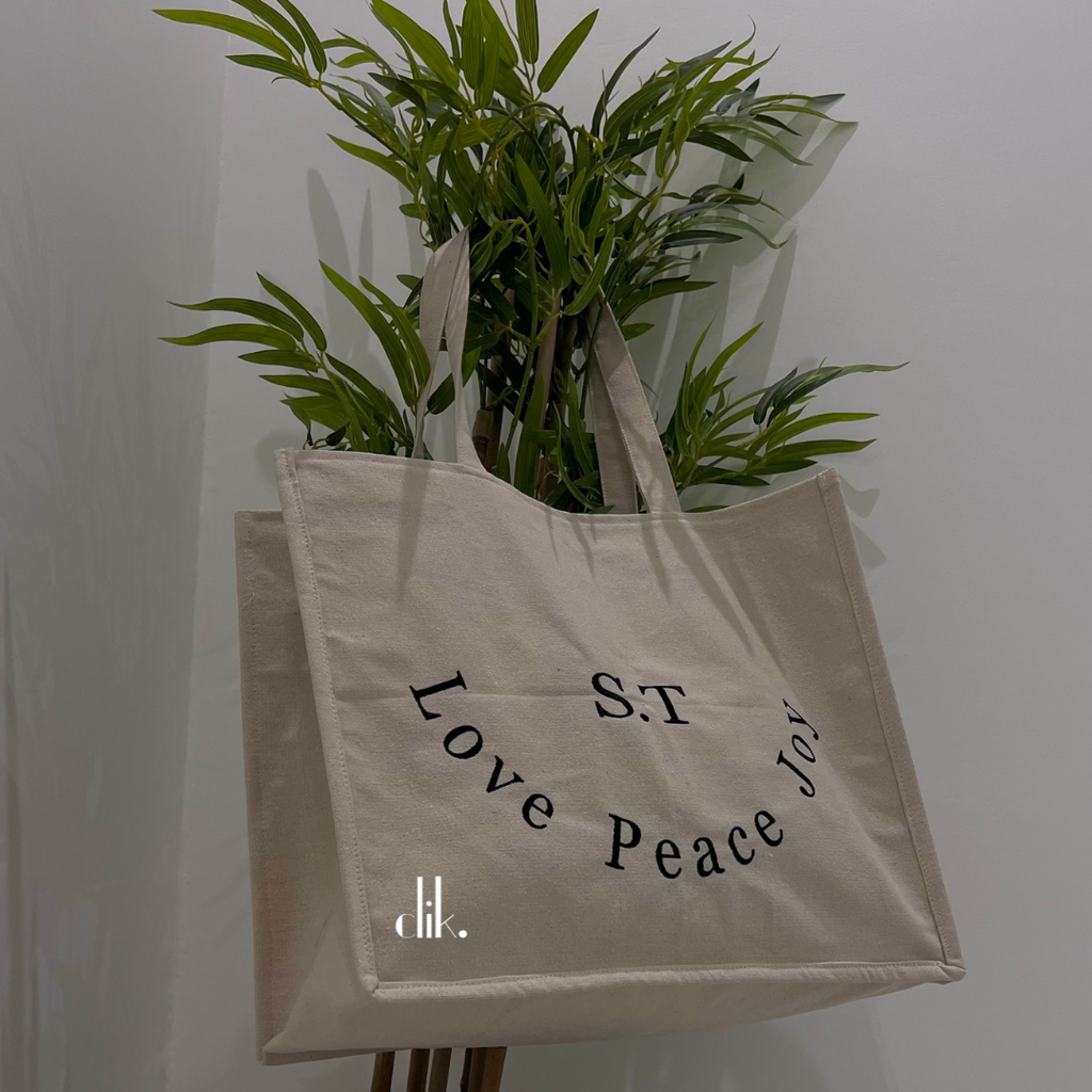 Oversize Tote Bag Kuwait | Custom Canvas Tote – clik